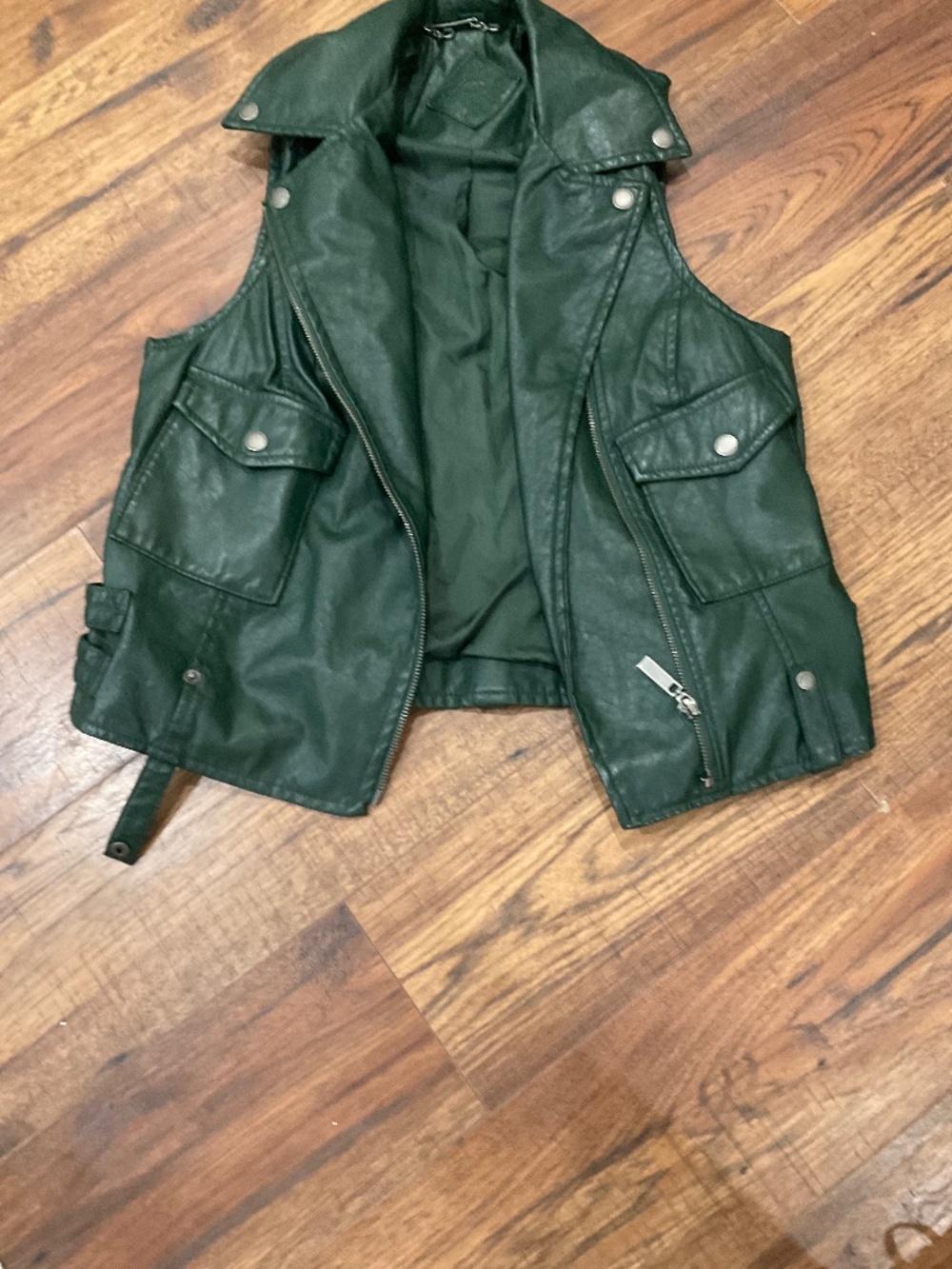 Jou Jou faux leather vest  s